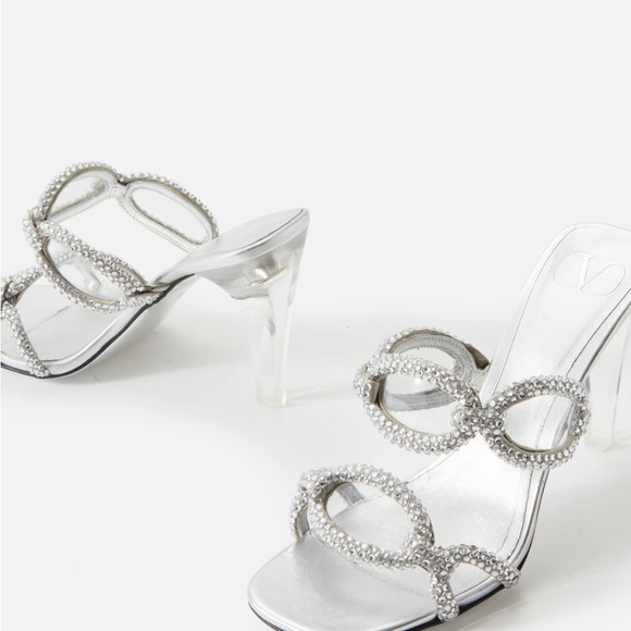 Valentino Garavani Chain 1967 Mule 100mm - Picture 6 of 11